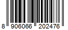 Barcode 8906066202476