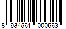 Barcode 8934561000563