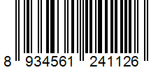 Barcode 8934561241126