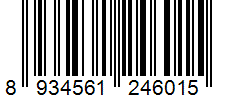 Barcode 8934561246015