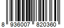 Barcode 8936007820360