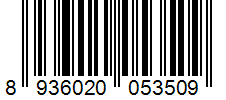 Barcode 8936020053509