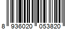 Barcode 8936020053820