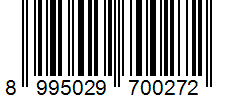Barcode 8995029700272