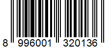 Barcode 8996001320136