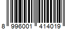 Barcode 8996001414019