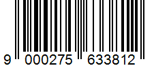Barcode 9000275633812