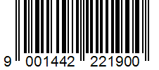 Barcode 9001442221900