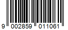 Barcode 9002859011061