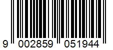 Barcode 9002859051944