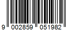 Barcode 9002859051982