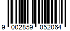 Barcode 9002859052064
