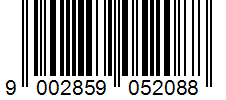 Barcode 9002859052088
