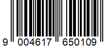 Barcode 9004617650109