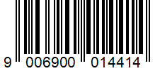 Barcode 9006900014414