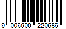 Barcode 9006900220686