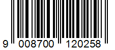 Barcode 9008700120258