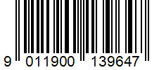Barcode 9011900139647