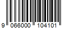 Barcode 9066000104101