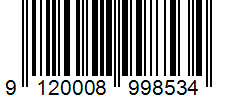 Barcode 9120008998534