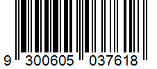Barcode 9300605037618