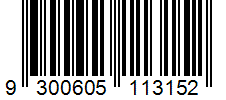 Barcode 9300605113152