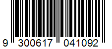 Barcode 9300617041092