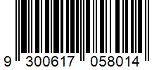 Barcode 9300617058014