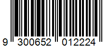 Barcode 9300652012224