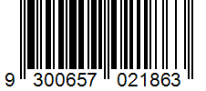 Barcode 9300657021863