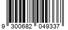 Barcode 9300682049337