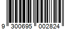 Barcode 9300695002824