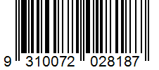 Barcode 9310072028187