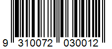 Barcode 9310072030012