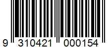 Barcode 9310421000154