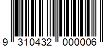 Barcode 9310432000006