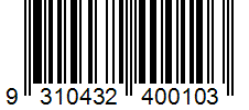 Barcode 9310432400103