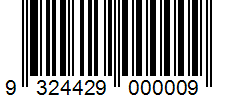 Barcode 9324429000009