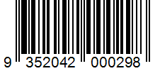 Barcode 9352042000298
