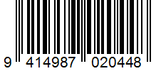 Barcode 9414987020448