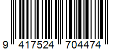 Barcode 9417524704474