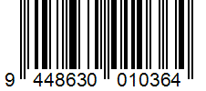 Barcode 9448630010364