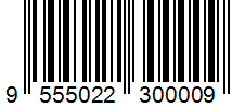 Barcode 9555022300009