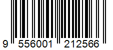 Barcode 9556001212566