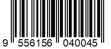 Barcode 9556156040045