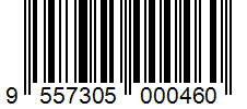 Barcode 9557305000460