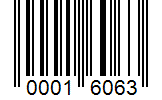 Barcode 00016063