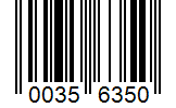 Barcode 00356350