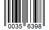 Barcode 00356398