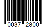 Barcode 00372800